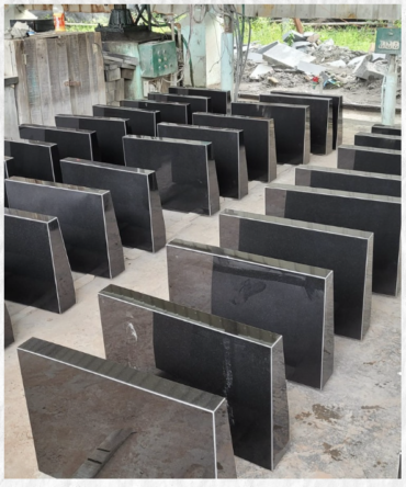 V.B. Overseas Black Granite Monuments